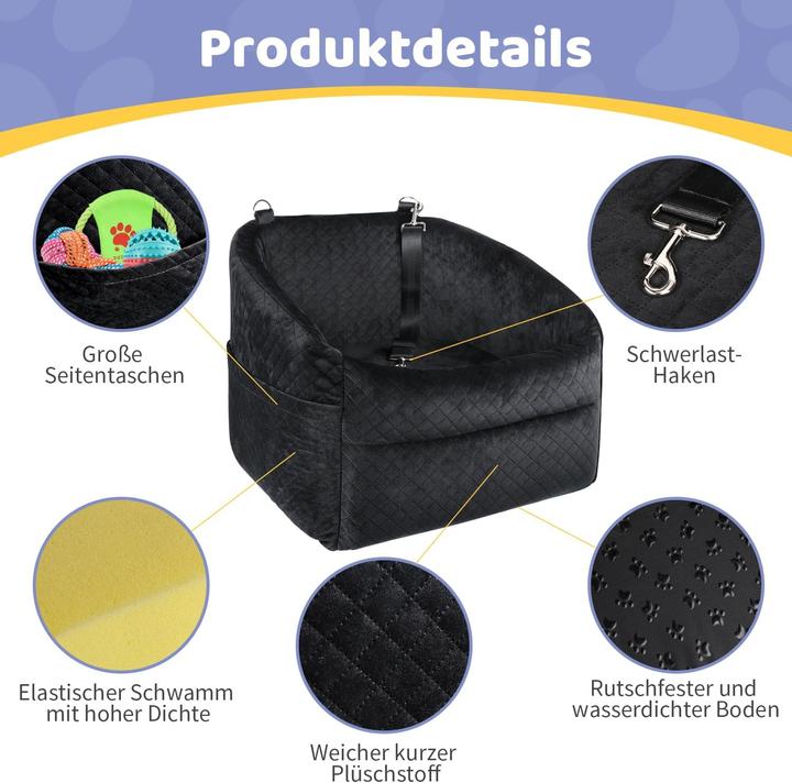 Produktbild GL Glenslave Hunde Autositz (Hund, Waschmaschinenfest)