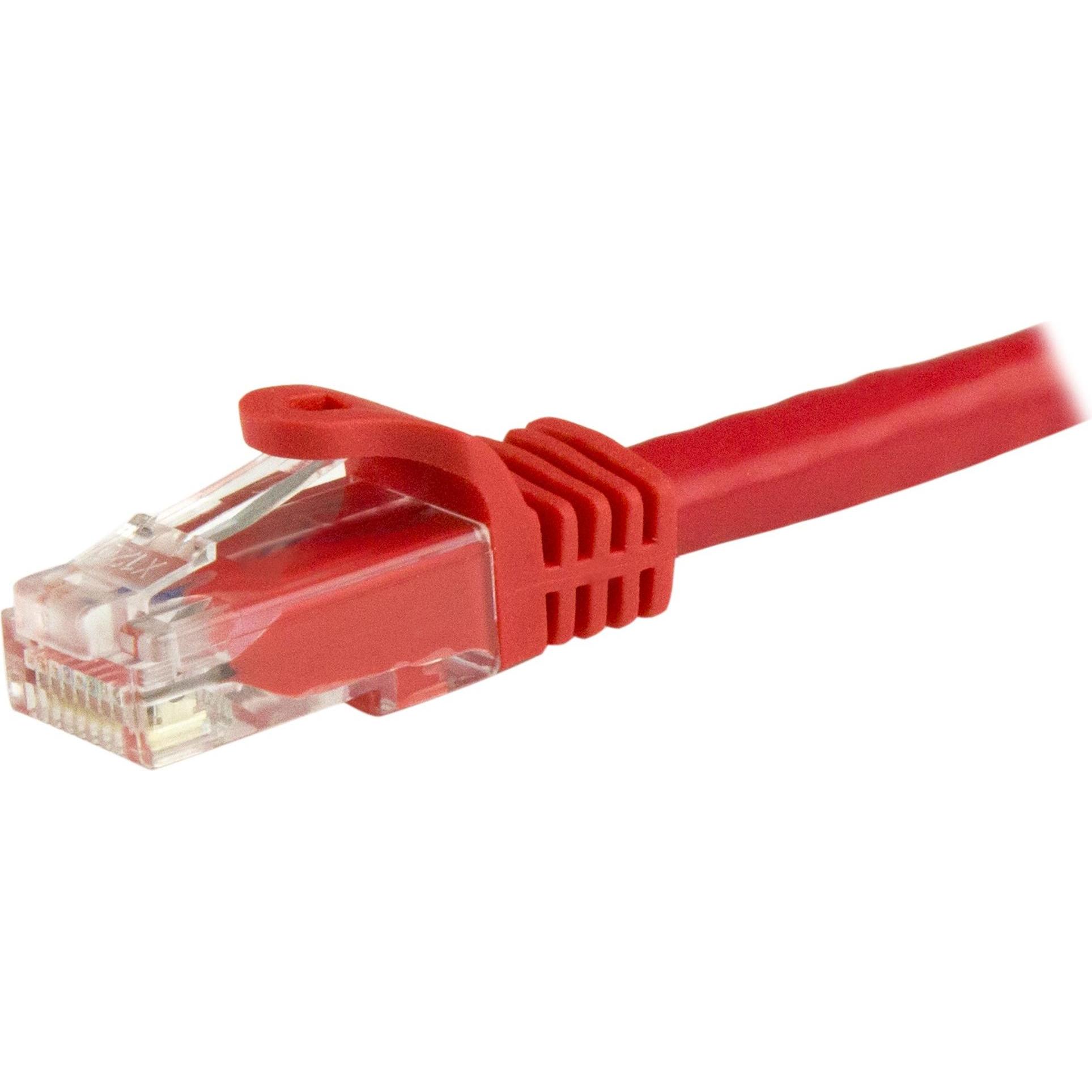 Thumbnail - StarTech 1m Red Cat6 Patch Cable (U/UTP, CAT6, 1 m), Netzwerkkabel