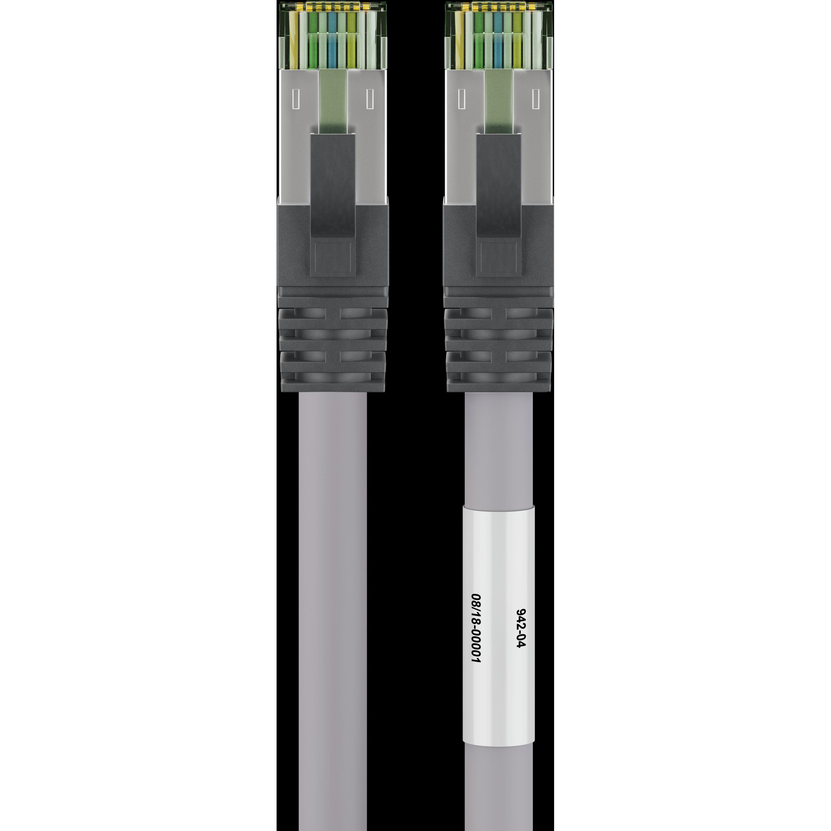 Goobay Netzwerkkabel (S/FTP, CAT8.1, 5 m), Netzwerkkabel