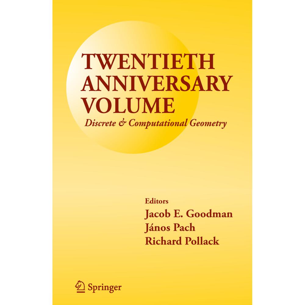 Twentieth Anniversary Volume: Discrete & Computational Geometry, Fachbücher