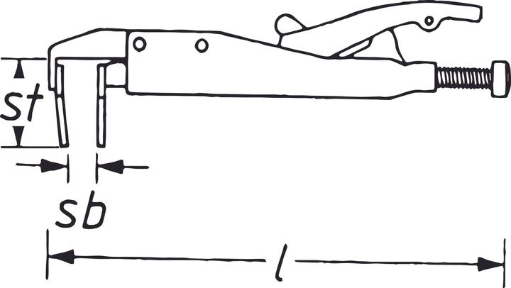 Actual product image HAZET Grip pliers 752-2 (205 mm)