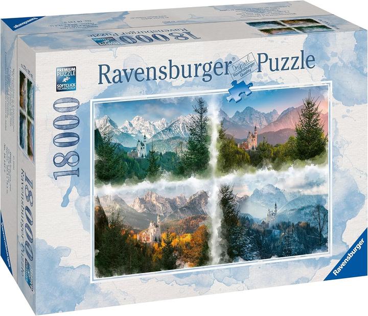 Produktbild Ravensburger Märchenschloss in 4 Jahreszeiten (18000 Teile)