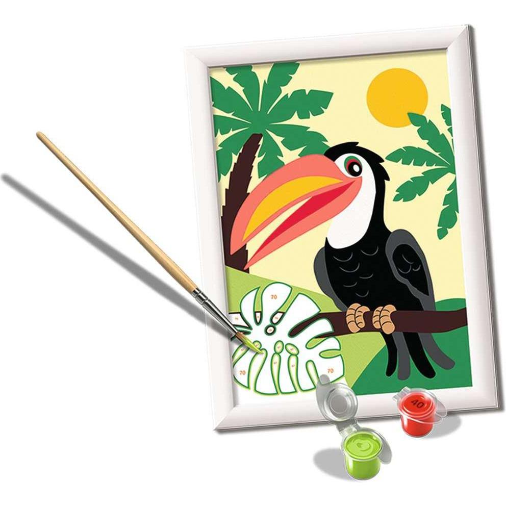 Thumbnail - Ravensburger Malen nach Zahlen - Tukan im Dschungel