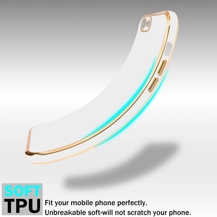 Image du produit Cadorabo Étui pour Apple iPhone 6 / 6S en TPU avec protection pour appareil photo LM130 Style (Apple iPhone 6)