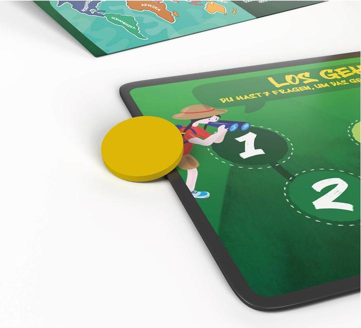 Actual product image Zenagame 7 questions! Countries (German, 2 - 6 Players)