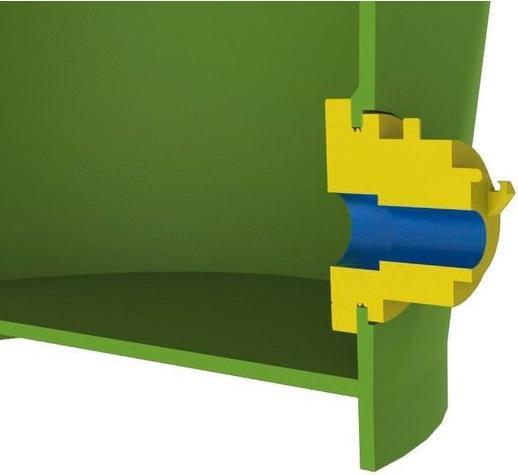 Image du produit Kerbl Hygiene Tränkeeimer mit Klapp-Ventil für Kälber