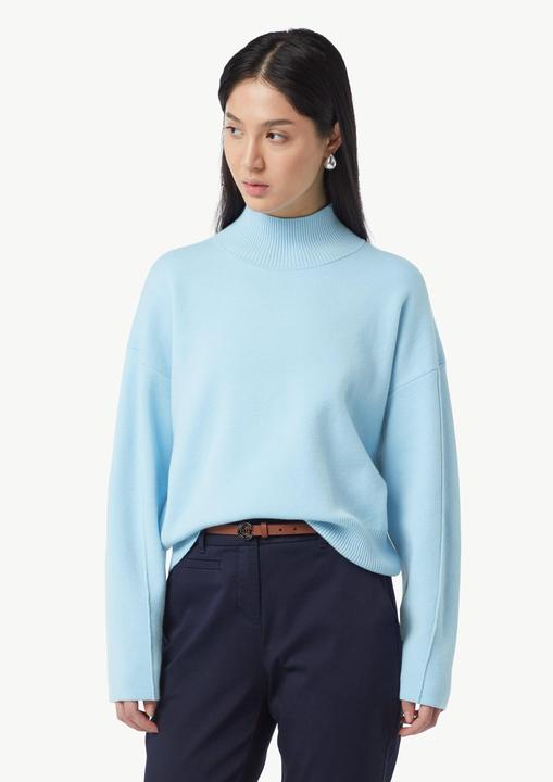 Produktbild Comma Strickpullover Strickpullover mit Stehkragen und Biesen (44)