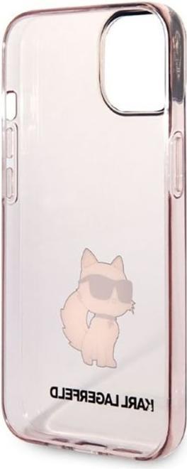 Produktbild Karl Lagerfeld KLHCP14SHNCHTCP iPhone 14 6,1" ró?owy/pink hardcase Ikonik Choupette (Apple iPhone 14)