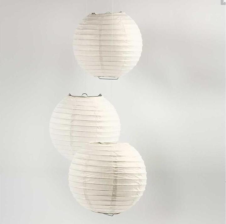 Actual product image ScrapCooking Creativ Company paper lamp/paper lamp (1 x 19.5 x 19.5 cm, 1 x)