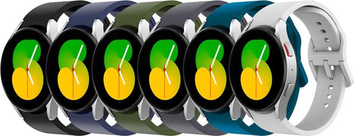 Image du produit EKO 6 bracelets pour Galaxy Watch 4 / 5 / 6 (Fluoroélastomère, TPU)