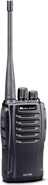 Productafbeelding Midland G10 Pro PMR 4-delige kluskoffer C1107.S2 PMR-portofoon Set van 4 stuks (10 km)