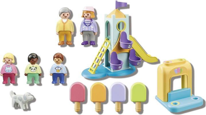 Actual product image Playmobil Adventure tower with ice cream stand (71326, Playmobil 1.2.3)