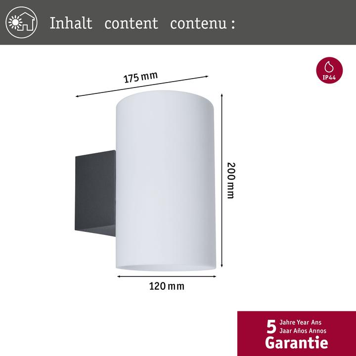 Produktbild Paulmann Tube (E27, IP54)