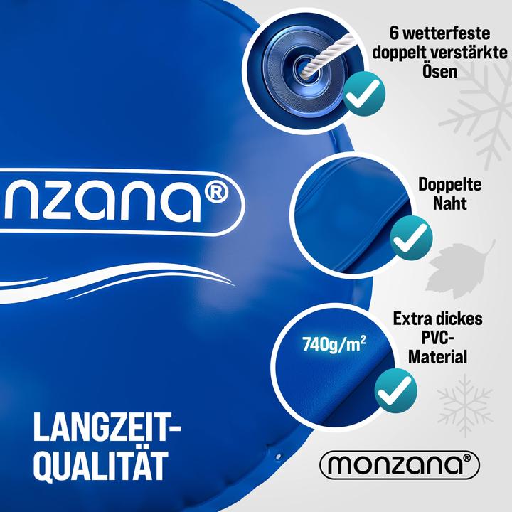 Produktbild Monzana Poolkissen rund