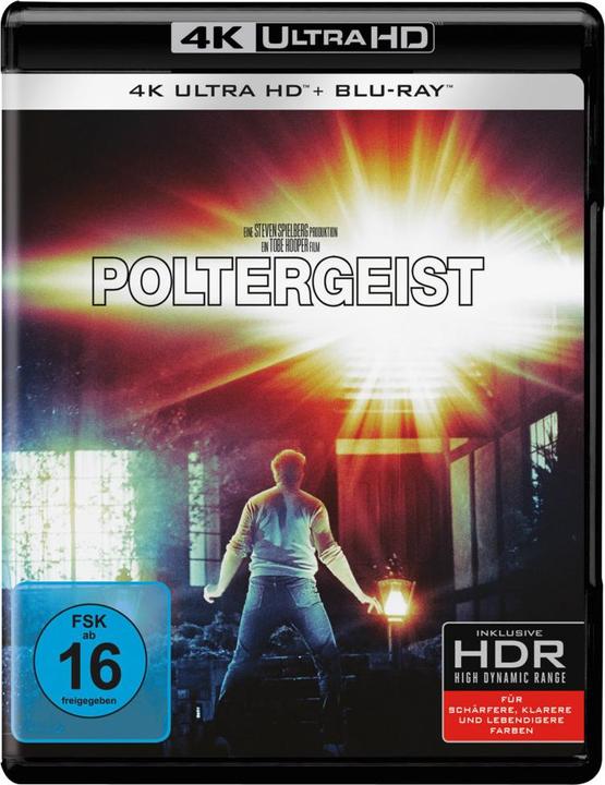 Poltergeist,UHD-BD (Blu-ray, Blu-ray 4k, 1982, Allemand, Espagnol, Français, Italien)