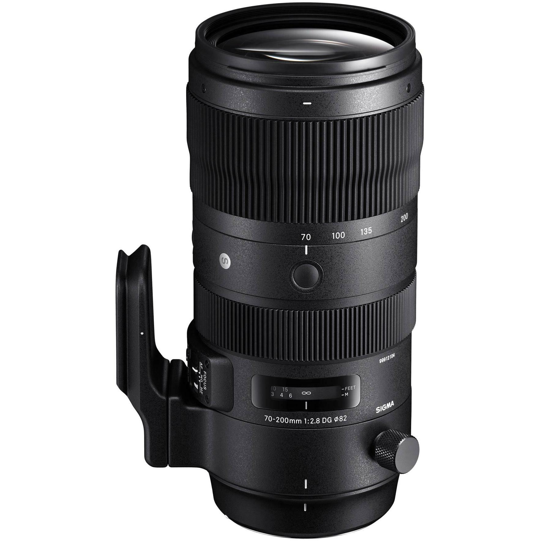 Sigma 70-200mm f/2.8 DG OS HSM Sports, Nikon F (Nikon F, Vollformat), Objektiv, Schwarz