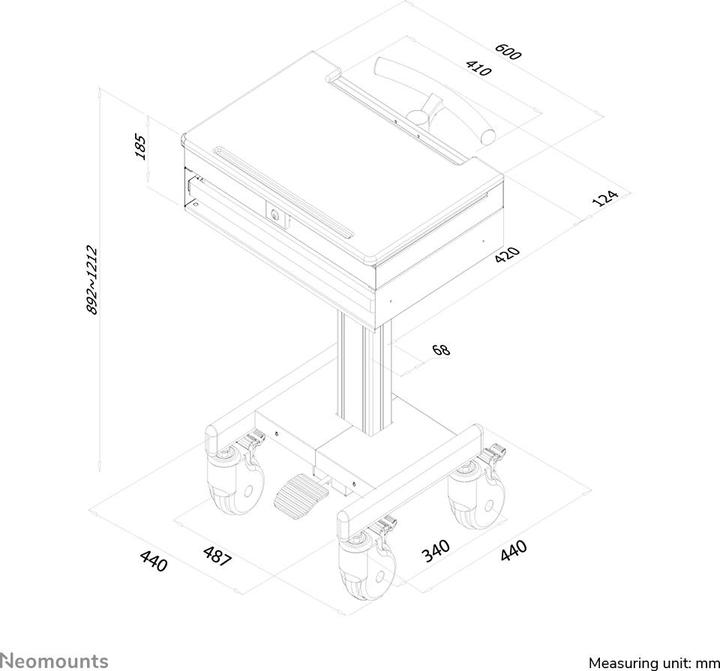Immagine prodotto Neomounts Med-M100
