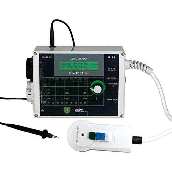 Gossen METRAWATT MINITEST Pro VDE-Prüfgerät DIN VDE 0701-1: 2000 und DIN VDE 0702: 2004, Messtechnik