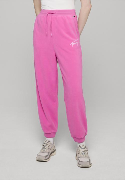 Image du produit Tommy Hilfiger Tommy Jeans Signature Pantalon femme, Rose (S)