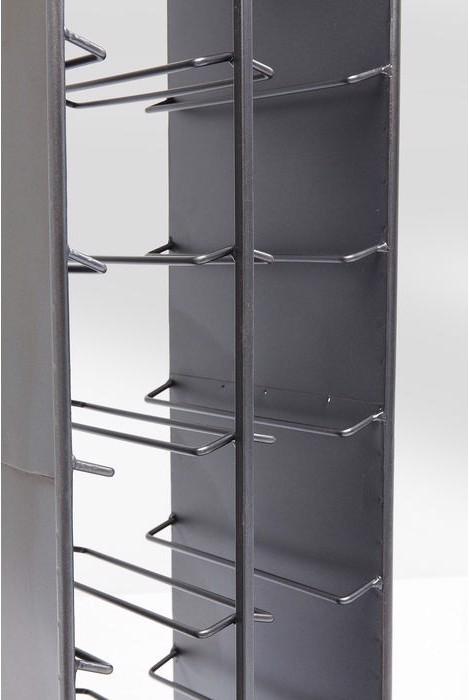 Actual product image Designlife Wine Shelf La Gomera 99cm (24 x 22 x 99 cm)