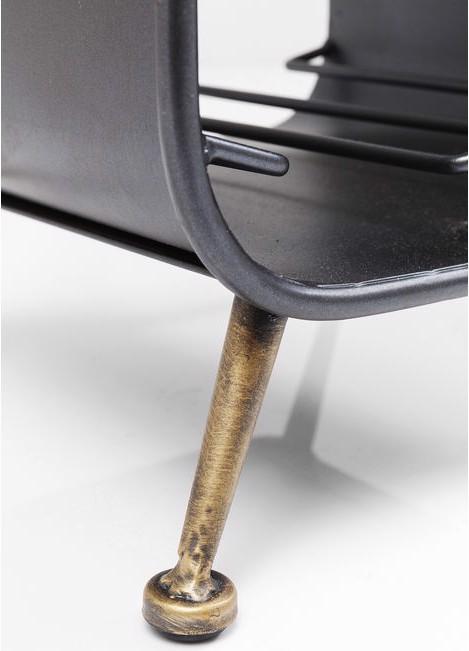 Actual product image Designlife Wine Shelf La Gomera 99cm (24 x 22 x 99 cm)