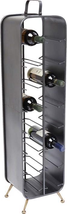 Actual product image Designlife Wine Shelf La Gomera 99cm (24 x 22 x 99 cm)