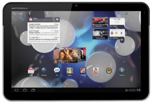 Produktbild Motorola Xoom (3G, Schwarz, Black)