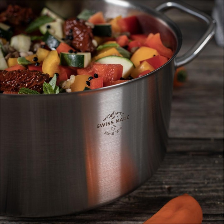 Image du produit Kuhn Rikon Montreux (20 cm, Casserole, Acier inoxydable)