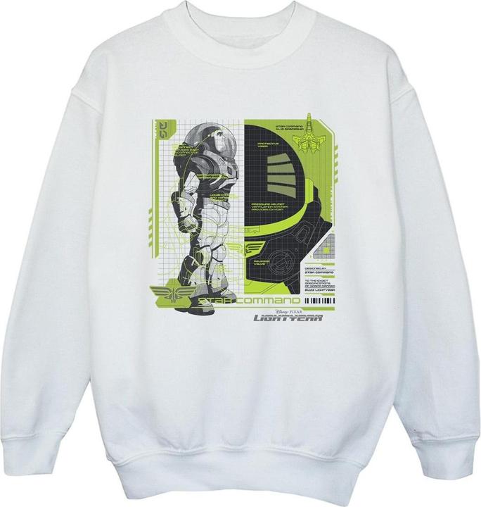 Immagine prodotto Disney Lightyear Buzz Tech Panel Felpa Ragazze (152, 158)