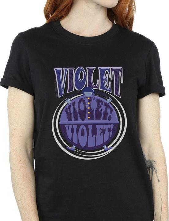 Image du produit Willy Wonka & the Chocolate Factory - T-shirt VIOLET TURNING VIOLET - Femme (XXL)