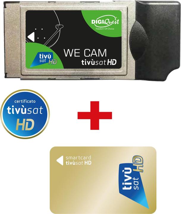 Produktbild Tivu We Cam HD sat + Gold Smartcard CI+ (Andere, Smartcard)