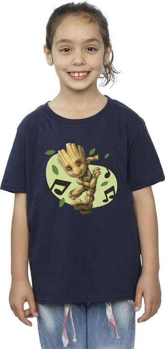 Produktbild Guardians Of The Galaxy Groot Musical Notes TShirt Mädchen (140, 146)