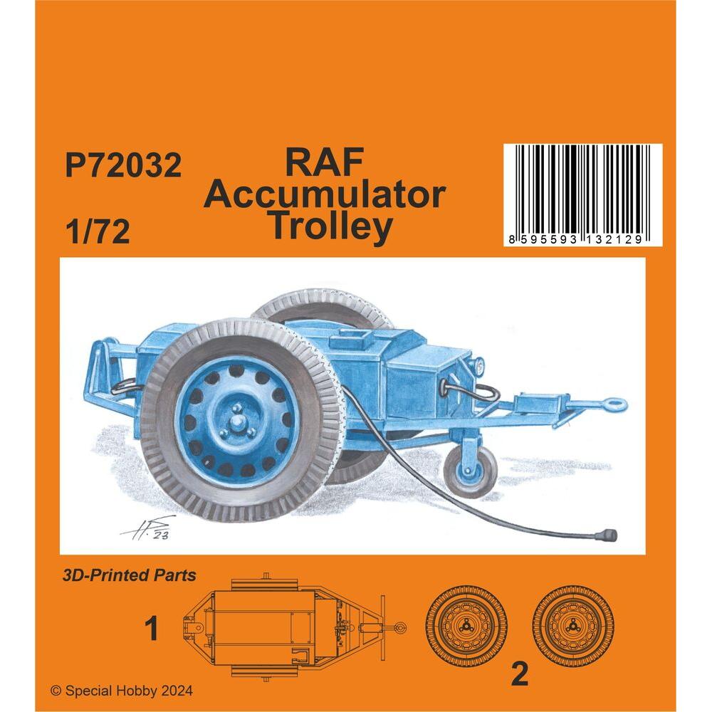CMK RAF Accumulator Trolley (129-P72032)