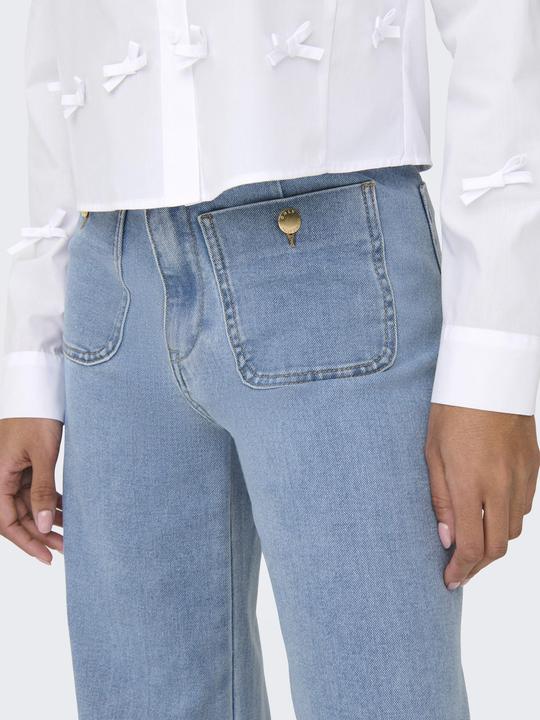 Actual product image Only ONLMADELINE Hohe Taille Weiter Beinschnitt Jeans Jeans mit weitem Bein (XS)