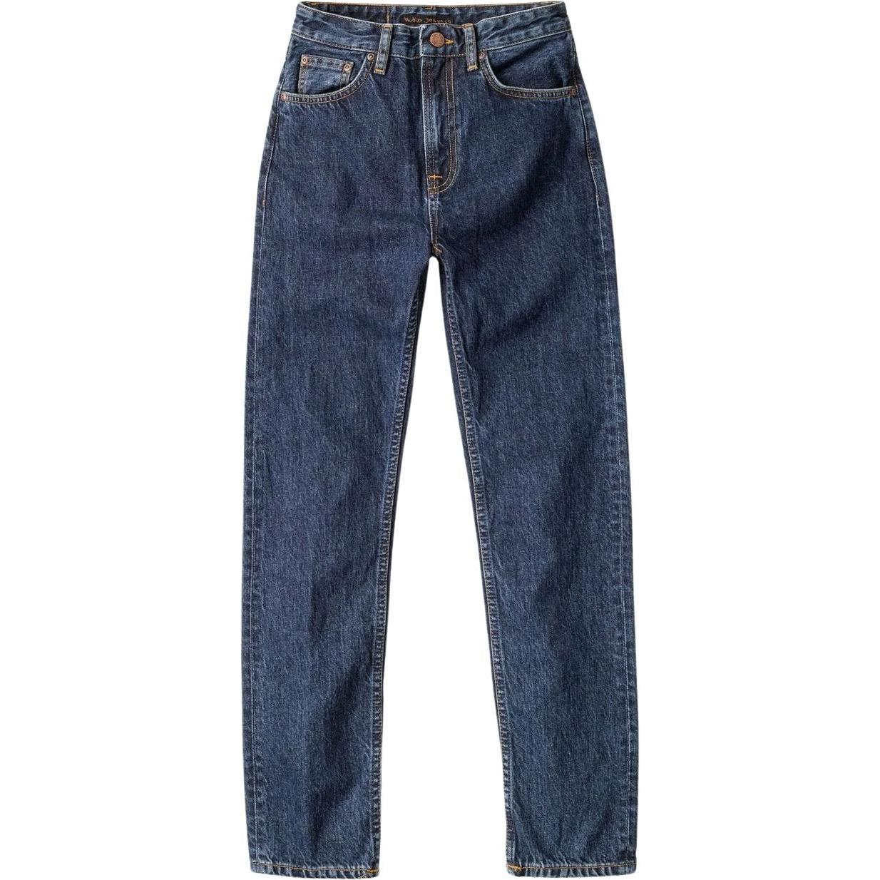 Nudie Jeans, Damen, Jeans, jeans breezy britt, Schwarz, (W26/L30)