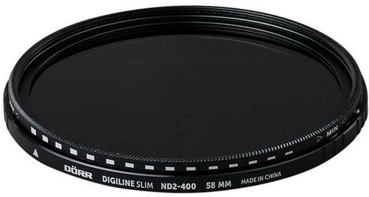 Immagine prodotto Dörr Filtro grigio Digiline Slim Variabile ND2-400 - 58 mm (58 mm, Filtri grigi)