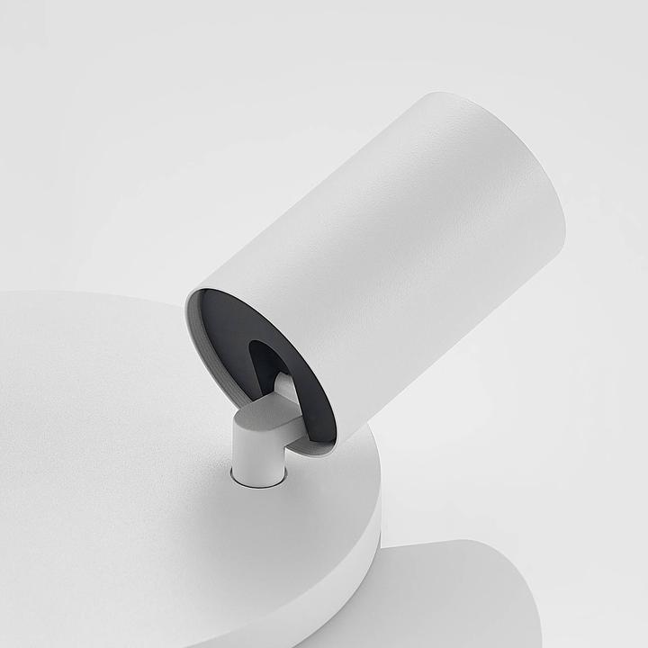 Image du produit Arcchio Brinja, spot de plafond, rond, 2 flammes, blanc (GU10)