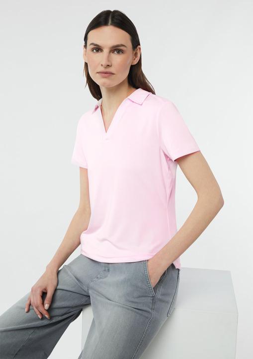 Produktbild Comma T-Shirt Jersey-Poloshirt aus Viskosemix (36)