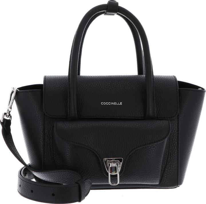 Produktbild Coccinelle Double Beat Grained Leather Handbag