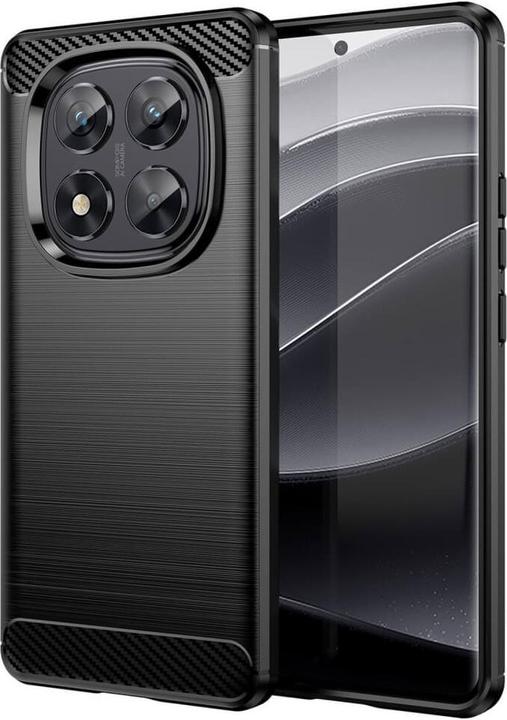 Image du produit Cover-Discount Xiaomi Redmi Note 14 Pro 5G / Poco X7 - Metall Carbon Look Hülle (Xiaomi Poco X7, Xiaomi Redmi Note 14 Pro 5G)