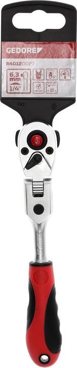 Image du produit Gedore Red red R40120027 Cliquet réversible à articulation bicomposante 1/4 163 mm RSW5 (1/4")