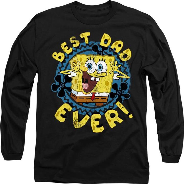 Produktbild Spongebob Squarepants Best Dad Ever TShirt Vatertag (M)