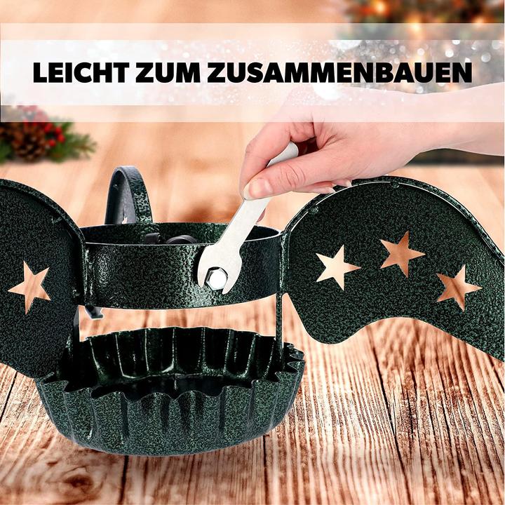 Produktbild Kadax Weihnachtsbaumstaender aus Stahl 65cm