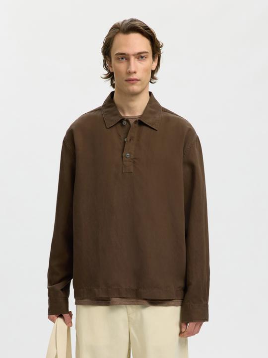 Immagine prodotto Selected Langärmeliges Polo Overshirt (L)