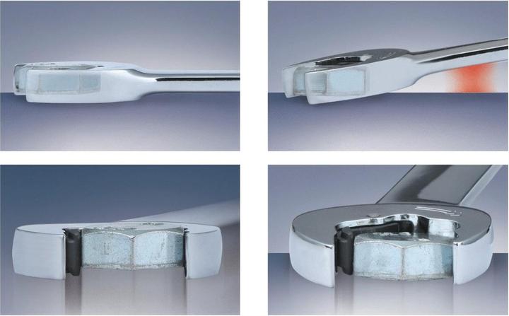 Image du produit KS Tools Clé mixte DUO GEARplus, réversible (32 mm)