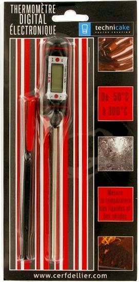 Actual product image Patisdécor Digitales Kochthermometer mit Sonde