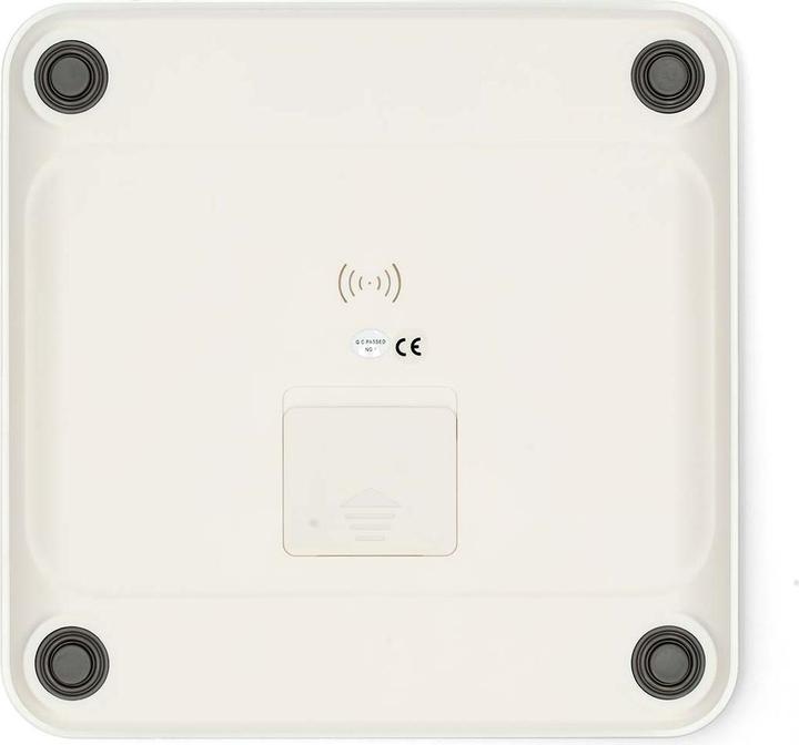 Produktbild Nedis WIFI-SmartLife-Personenwaage Bluetooth® | BMI / BMR / Fett / Gebeine / Gewicht / Muskeln / Was (180 kg)