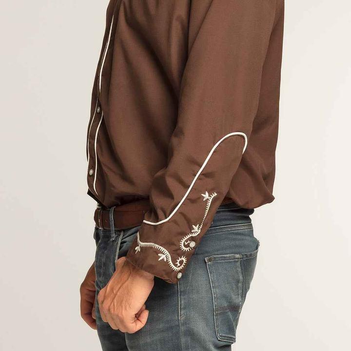 Immagine prodotto Boland Camicia western marrone taglia XL (XL)