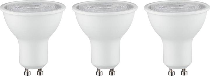 Paulmann LED reflector set van 3 GU10 (GU10, 7 W, 460 lm, 3 x, G)