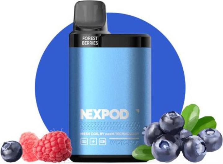 Actual product image Wotofo Nexpod Ersatzpod 7000 - Forest Berries (Raspberry, Strawberry, Bilberry)